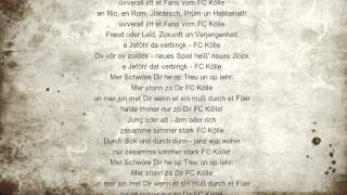 Höhner - Mer stonn zo dir FC Kölle (mit Lyrics!)