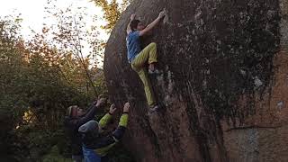 Absinthe, 8a+ (sit). Targasonne