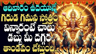 ఆదివారం గరుడ గమన స్తోత్రం విన్నారంటే  డబ్బుకు లోటుండదు విపరీతమైన లాభం చూస్తారు | Garuda gamana