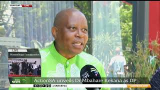 ActionSA unveils Dr Mbahare Kekana as Deputy President