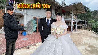 BẤT NGỜ.EM QUÂN 15 TUỔI MỪNG CƯỚI 10triệu ĐÁM CƯỚI”HOA CẢI VÀNG”.TỔNG 100tr TIỀN MỪNG CƯỚI!