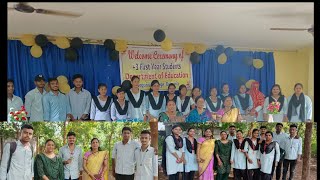 welcome ceremony re hela Masti 😜😜/education|Begunia college