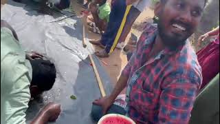 இனிப்பு தர்பூசணி சாப்பிடும் போட்டி  Watermelon Eating Contest