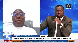 NOVINTE DEFENDE QUE VENÂNCIO MONDLANE NÃO DEVERIA CRIAR PARTIDO, MAS SIM RECONCILIAR-SE COM A RENAMO