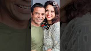 Rajpal Yadav with his 🌹 Beautyfull wife Radha Yadav| Rajpal Yadav family photos #short#viral#video