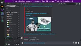 CircuitPython Weekly Meeting for November 23, 2020 @circuitpython #circuitpython #adafruit