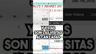 🤑✅💲 DALYS y MEHMET Cuanto GANAN en TURQUIA 2022   CUANTO GENERAN LOS YOUTUBERS  🤑✅💲#shorts