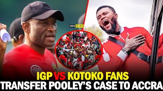 WE ARE WILD 🔥 ASANTE KOTOKO 🇦🇹 FANS WANT THE COURT CASE TO BE TRANSFERRED TO ACCRA, IGP MUST .......