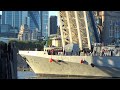 Indian Naval Ship TABAR sails under TOWER BRIDGE