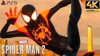 Marvel's Spider-Man 2 PS5 - Into The Spider-Verse Suit Free Roam Gameplay (4K 60