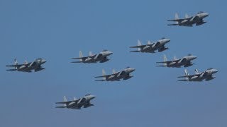 小松基地航空祭2019 F-15大編隊 JASDF Komatsu Air Show