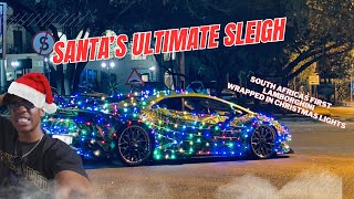 Lamborghini Christmas Tree DOMINATING the streets of JOBURG!!!