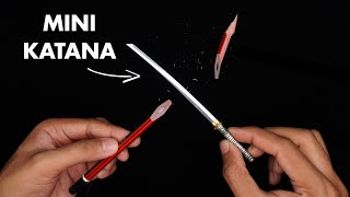 How to Make a Mini Katana