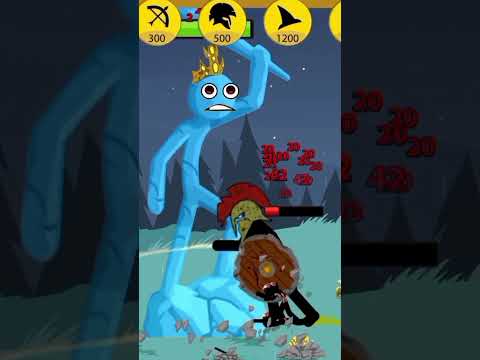 GIGANTE CONTRA ZOMBIE. STONE DEAD VS GIANT STICK WAR LEGACY #stickwarlegacy #stickman #gaming