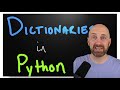 Dictionaries - Python 101 Tutorial on the dict Data Type, key value pairs, checking keys, KeyError