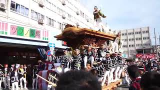 平岡町 津久野・八田荘合同宵宮 ヒライシ だんじり祭 2012年10月5日