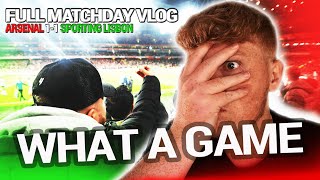 SPORTING KNOCK ARSENAL OUT OF UEL 😱 [Full Arsenal vs Sporting Portugal Matchday Vlog]