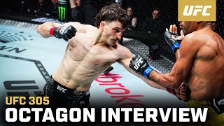 Jack Jenkins Octagon Interview | UFC 305