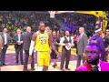 12 MINUTES OF LEBRON JAMES AND THE LAKERS COURTSIDE