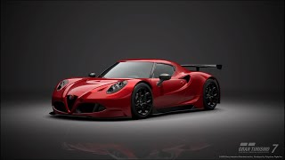 GT7 v1.35 Tokyo 600 - Alfa Romeo 4C Gr.3 Road Car with Suzuki VGT Gr.3 swapped