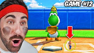 ATTEMPTING YOUR INSANE MARIO BASEBALL CHALLENGES