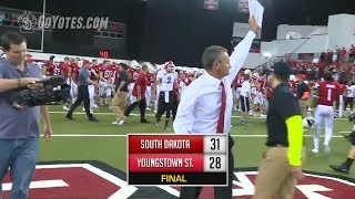 Football Highlights: South Dakota 31, Youngstown State 28