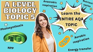 ENTIRE topic 5 - A level Biology (AQA) Learn or revise the WHOLE topic to get you exam ready