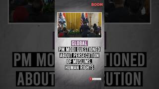 PM Modi Questioned About Persecution Of Muslims, Human Rights | BOOM | #shorts #SabrinaSiddiqui #US