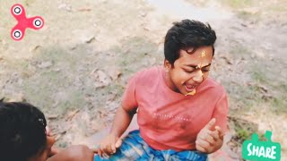 মুখে গু পাখিতে হেগে দিয়েছে bangla funny video bangla comedy video 2025 new