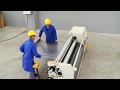 MRM-S 2050x170 initial pinch Mechanical Plate Bending roll