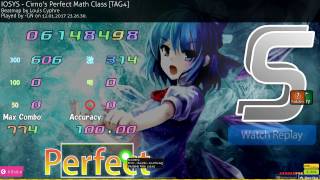 osu! - IOSYS - Cirno's Perfect Math Class [TAG4] +EZHD SS, #3