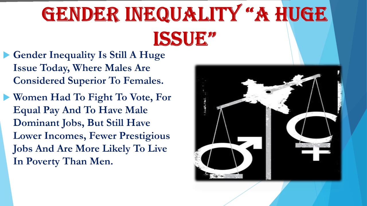 FINAL PPT GENDER INEQUALITY - YouTube