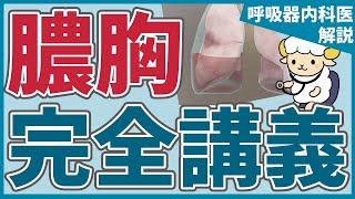 【17分で初心者を卒業】膿胸の完全講義