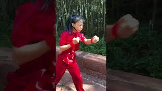 谁家小姑娘，勤学苦练武术精，英姿飒爽好神采！#HuangyanMartialArts #kungfu  #martialarts  #China #fujian