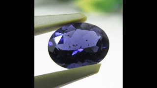 r00420　アイオライトサンストーン　0.58ct　Iolite Sanstone  India