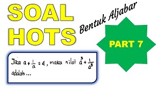 [Soal HOTS SMP] Bentuk Aljabar Part 7