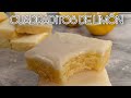 RECETA DE CUADRADITOS DE LIMÓN- BUDÍN LIMÓN