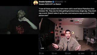 xQc reacts to Sneako Going Off on Sketch