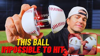 This ball is impossible to hit in real life