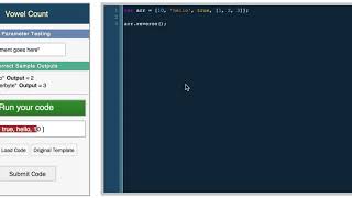 Introduction to arrays in JavaScript - Coderbyte