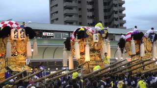 平成25年 香川県坂出市 第48回さかいで大橋まつり太鼓台競演13 豪華絢爛太鼓台　2013年