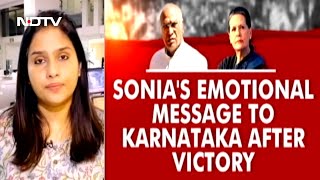 Decoding Sonia Gandhi's Message to Karnataka