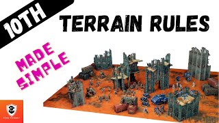 40k 10th Terrain Rules Made Simple