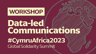 Data-led Communications | Global Solidarity Summit 2023