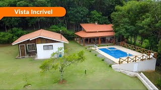 Casa em Condomínio com Piscina e Espaço Gourmet | 2.970m² de Terreno - Ibiúna-SP