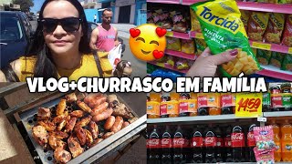 VLOG:RETOQUEI MINHA MICRO/FOMOS NO MERCADO+CHURRASCO EM FAMÍLIA😍