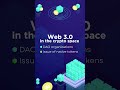 Web 3.0 - next generation of the Internet, which is built around the idea of decentralization