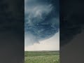 Supercell moving over the open landscape of the Texas Panhandle, a prime viewing location for storms