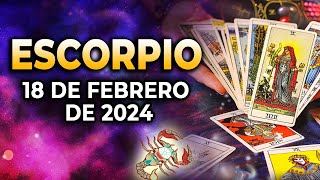 🤑𝐓𝐞 𝐯𝐚𝐬 𝐚 𝐛𝐚ñ𝐚𝐫 𝐜𝐨𝐧 𝐝𝐢𝐧𝐞𝐫𝐨 🛁💰 Escorpio ♏ 18 de Febrero de 2024|Horóscopo de hoy|Tarot