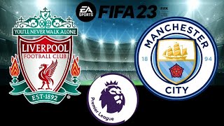 LIVERPOOL vs MANCHESTER CITY - Premier League - Fifa 23 Gameplay Highlights (No Commentary)